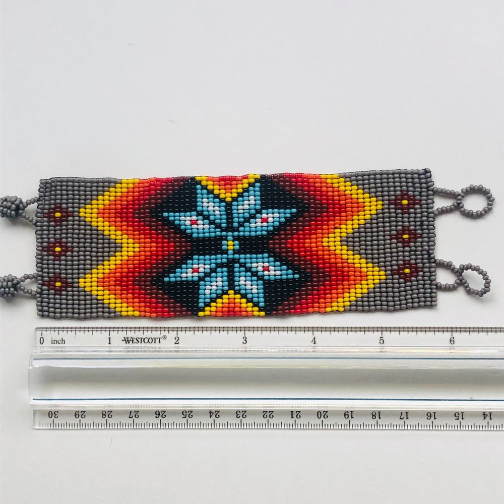 Bracelet | Handmade | Beaded | Ethnic | Tribal - Picture 6 of 13